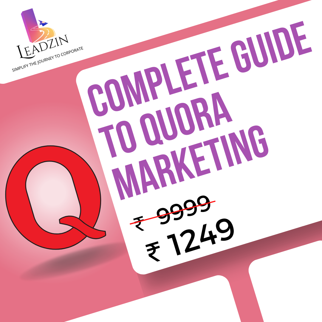 Quora Marketing Mastery Course