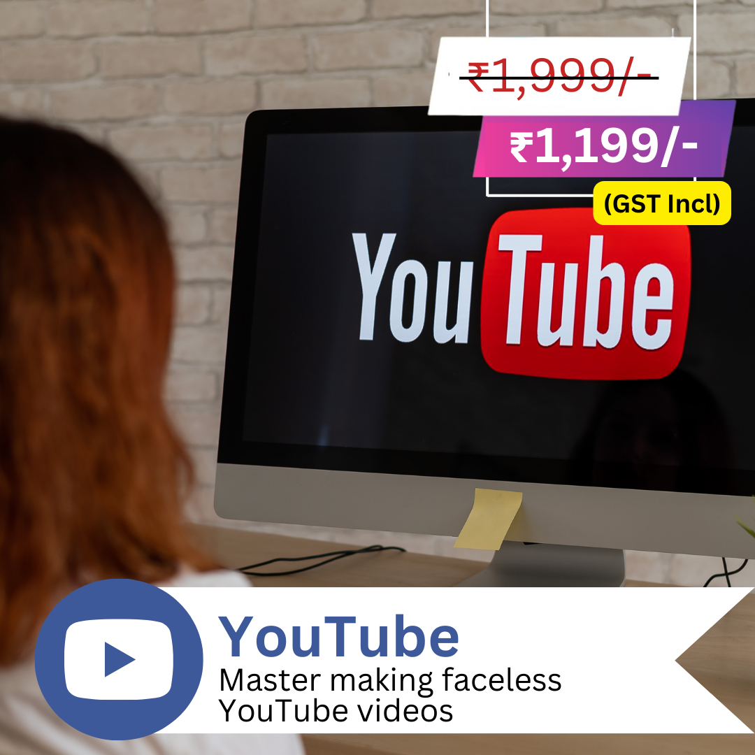 Youtube Master Course- How To Make Youtube Faceless Videos